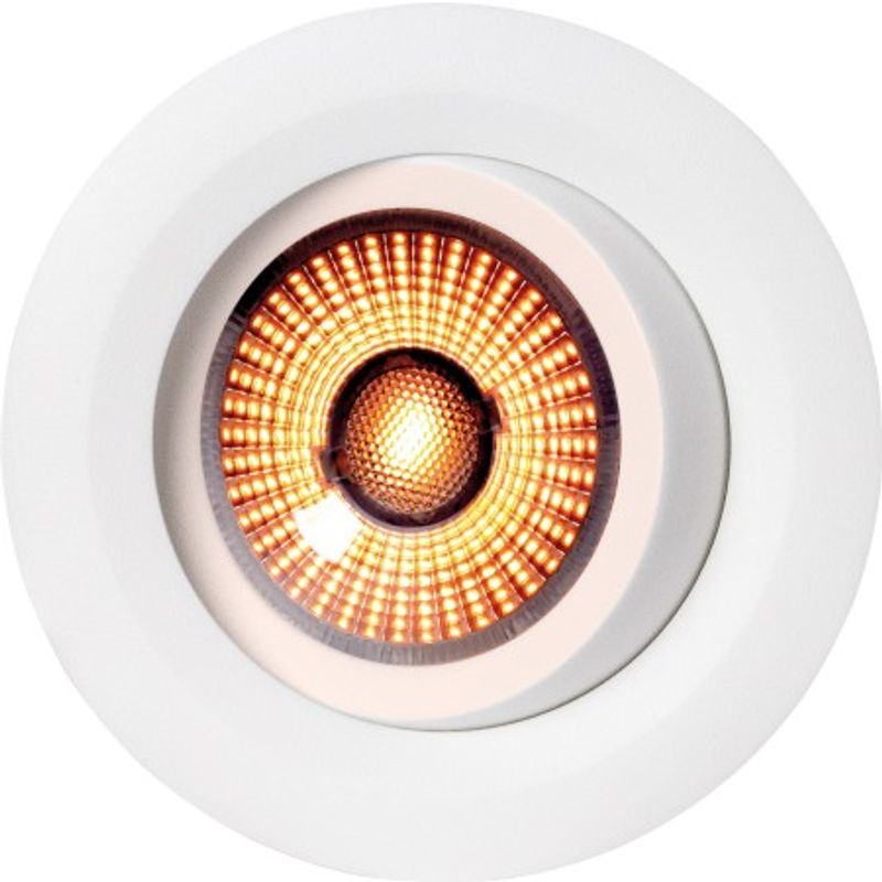 GYRO 9W Warmdim Matt Hvit