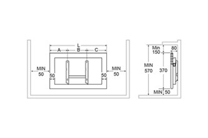 Glamox Heating H30 H08DT hvit