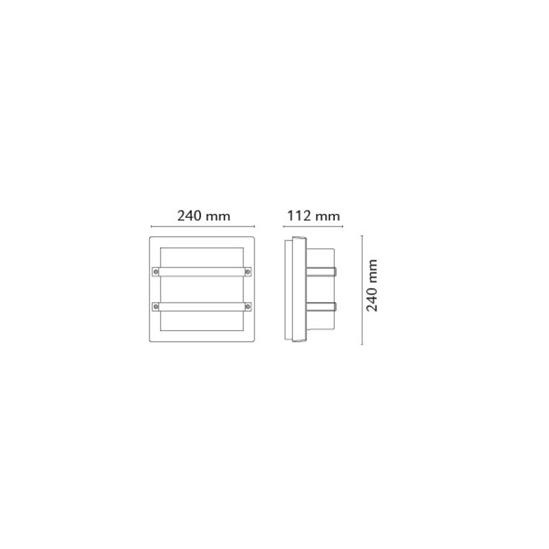 Sg LARGO sort E27 230V