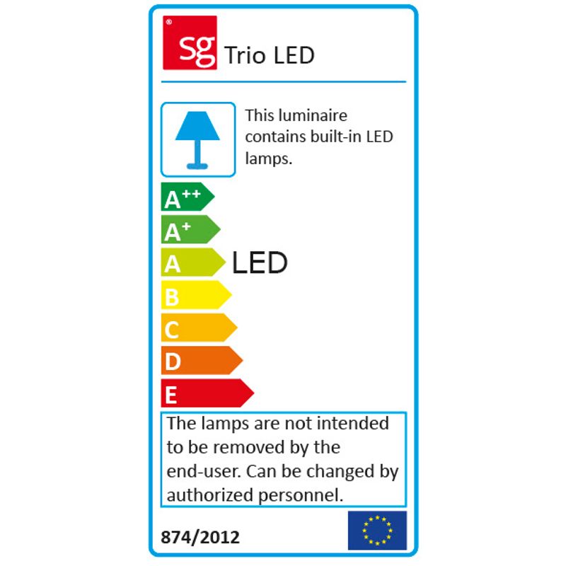 Sg TRIO LED Grafitt skumringsrele