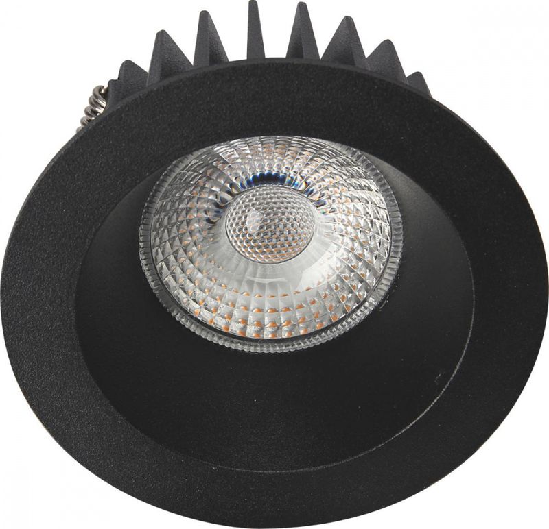 Juno Soft Cob+ 10W WarmDim Matt Sort Ip44
