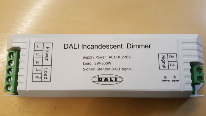 Hovedbilde DALI dimmer for ...