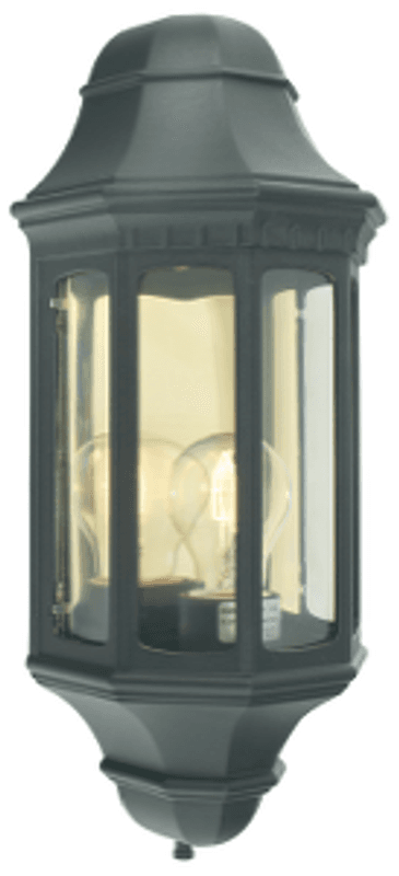 Norlys Genova Mini 175 Vegglampe E27 Sort