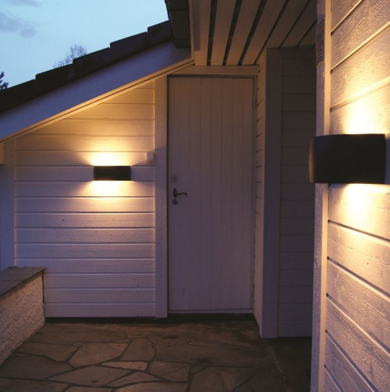 Norlys Vasa 127 hvit 12W LED IP55 KL I