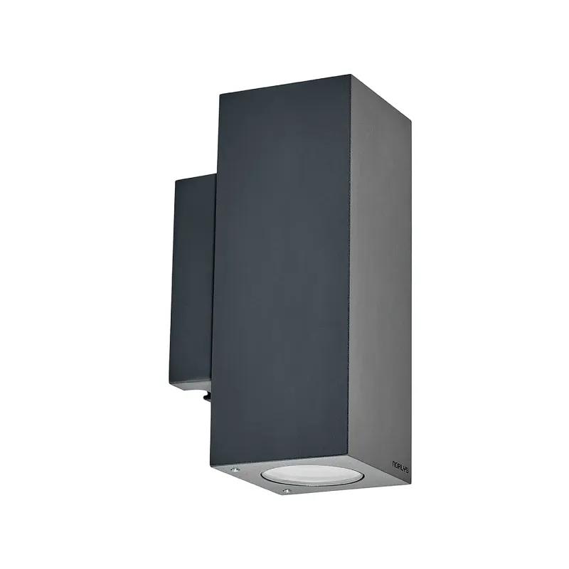  Norlys Sandvik 1731 Veggarmatur Opp/Ned 2x3,9W LED GU10 Grafitt