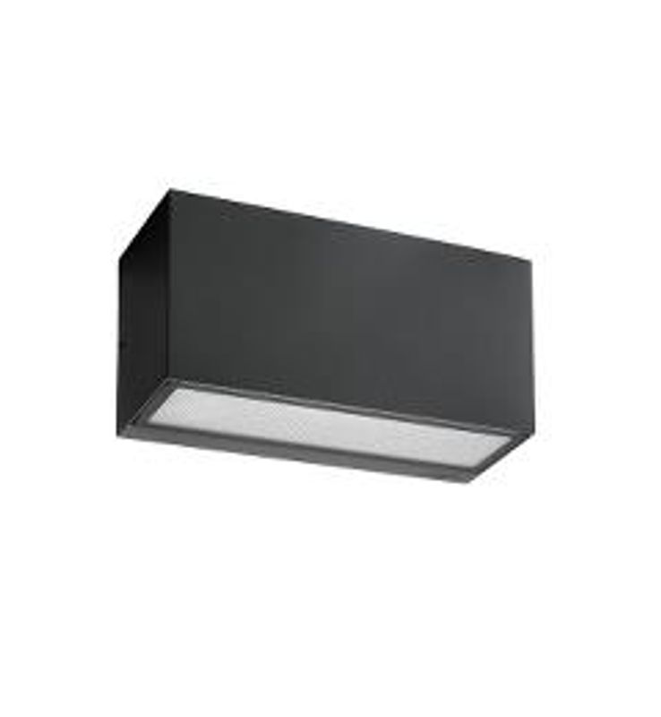Norlys Asker 1726 Vegglampe Nedlys 5,2W 3000K LED Grafitt