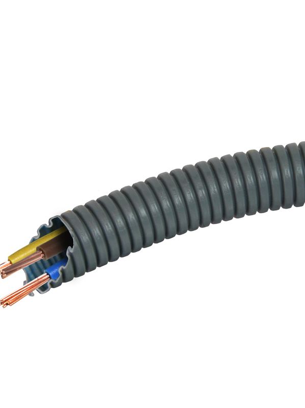 Ferdigtrukket PN 3G2,5 POWERLINE 16-50 HVIT PIPELIFE 50m