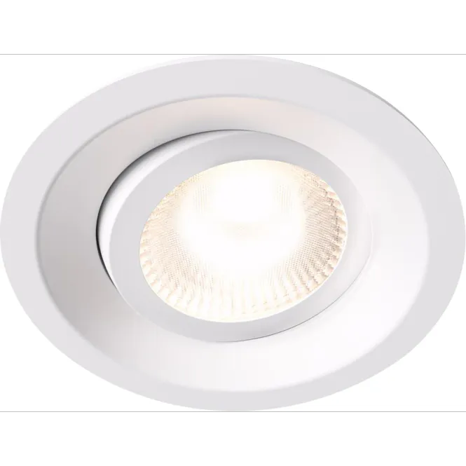 Hovedbilde Plejd Downlight Tilt Hvit