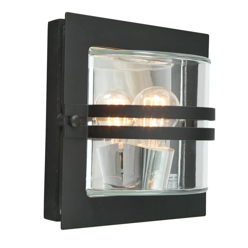 Norlys Bern 650 Klart Glass E27 Sort 