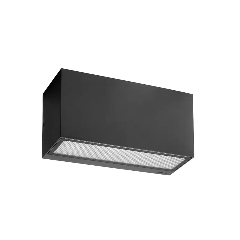 Norlys Asker 1720 Vegglampe Opp/Nedlys 8,5W LED Grafitt